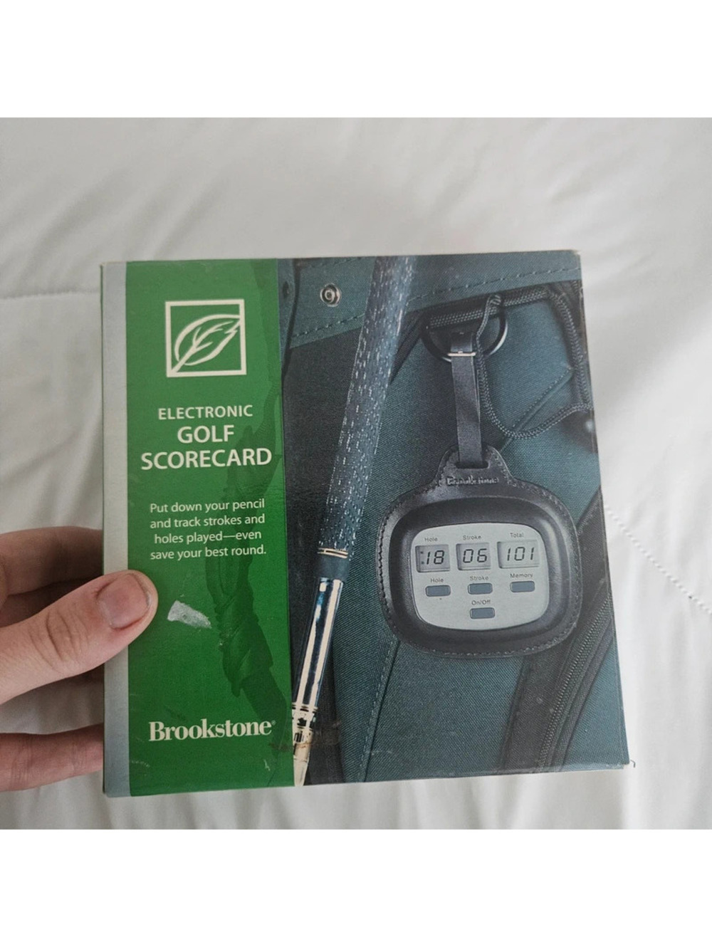 Brookstone Electronic Golf Scorecard